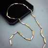 Picture of NJ FASHIONS Italian Stainless Steel Silver Gold Plated Chain for Men & Boys in 3 different colors