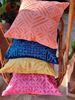 Picture of pure cotton applique work cushion covers