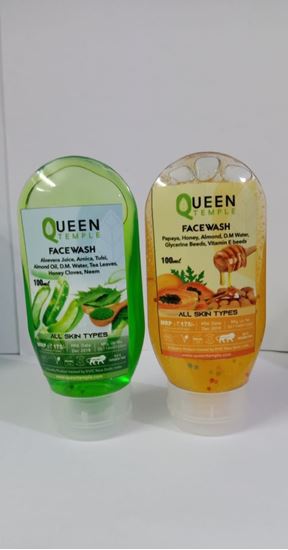 Picture of Queen Papaya and aleovera Face wash