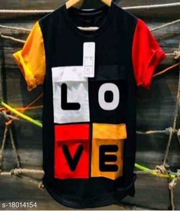 Picture of Stylish Partywear Men Tshirts 