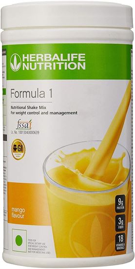Picture of Herbalife Formula 1 Nutritional Shake Mix Mango Flavor 500 gms