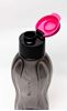 Picture of Tupperware Aquasafe Xtreme Plastic Bottle, 1L, Set of 2, Black, Blue, Pink