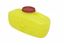 Picture of Tupperware Virgin Plastic Hot-Dog Keeper with Smidget on Top (Yellow)
