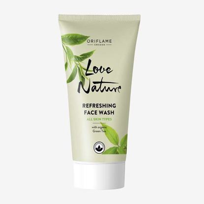 Picture of Oriflame Love Nature Refreshing Face Wash with Organic Green Tea