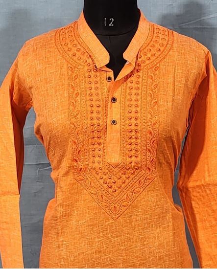 Picture of Mens Chikan Kurta