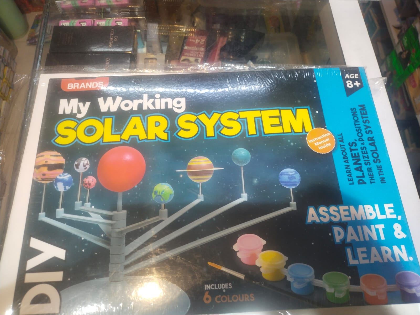 Alfa Store. MY WORKING SOLAR SYSTEM BORD GAME