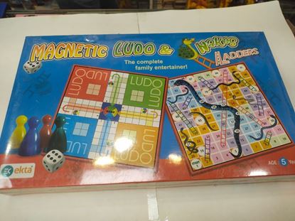 Picture of EKTA MAGNETIC LUDO AND SNAKES LADDERS