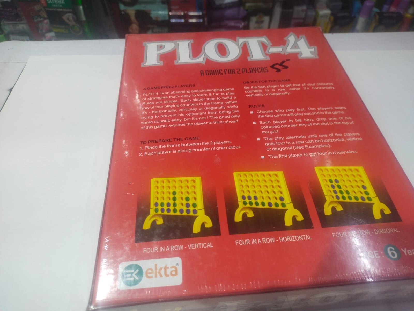 Alfa Store. EKTA PLOT -4 GAME