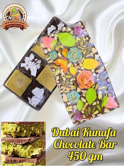 Picture of Dubai Kunafa Pistachio Chocolate 465 gms