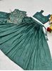 Picture of 👗💌 New Launching Wedding collection Lehenga Choli 👗💌 Teal Green
