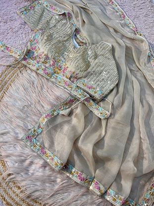 Picture of 🌸 New latest collection in designer stiched blouse concept 🌸 L. Chiku