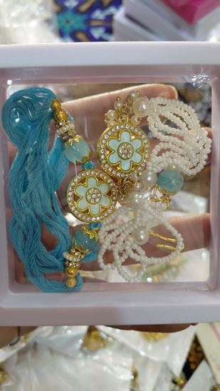 Picture of 👑 Royal Floral Rakhi 🌸✨