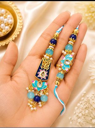 Picture of Neelkamal Rakhi Combo 💙🌸